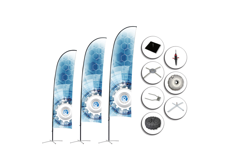 Straight-Style Flag Banners