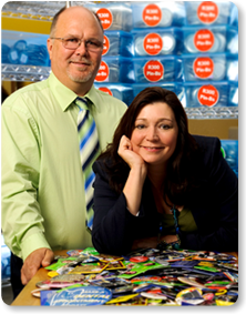 Tom and Linda Christopherson, Founders of Affordable Buttons