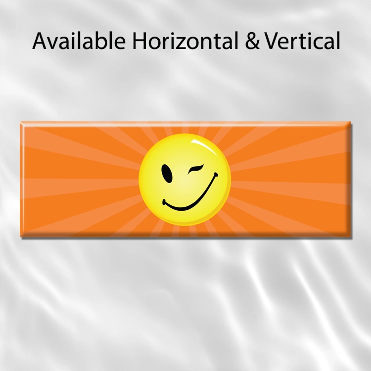 4.5x1.5 Rectangle Custom Button