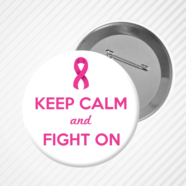 Cancer Awareness Button 350