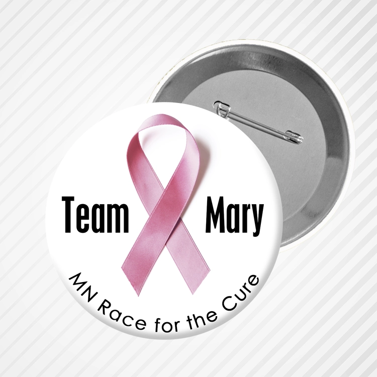 Cancer Awareness Button 352
