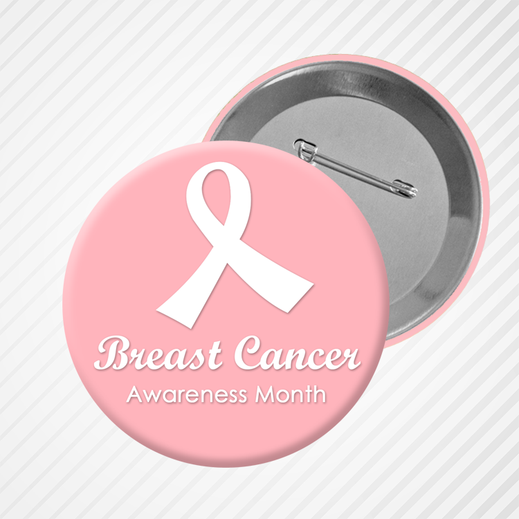 Cancer Awareness Button 355