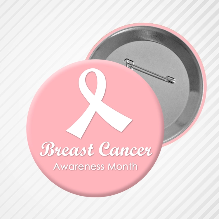 Cancer Awareness Button 355