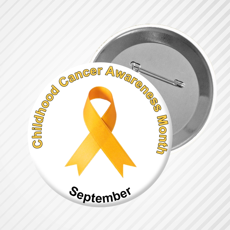 Cancer Awareness Button 358