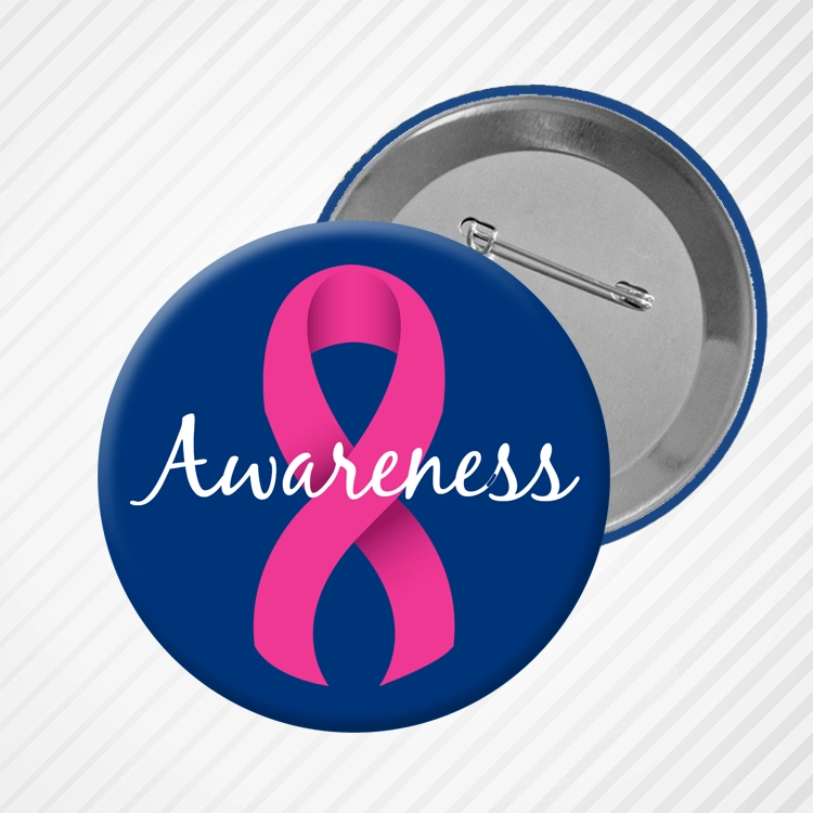 Cancer Awareness Button 359