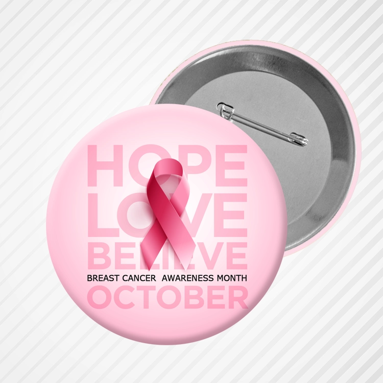 Cancer Awareness Button 701