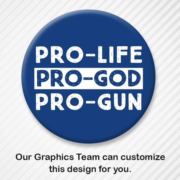 Customizable Gun Rights Awareness Button