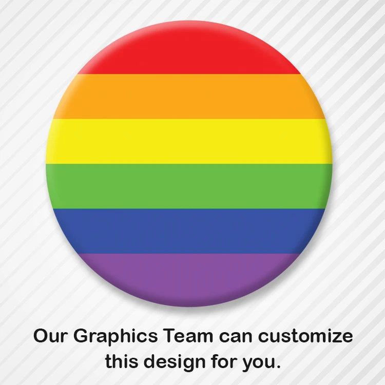 Customizable LGBTQ+ Awareness Button
