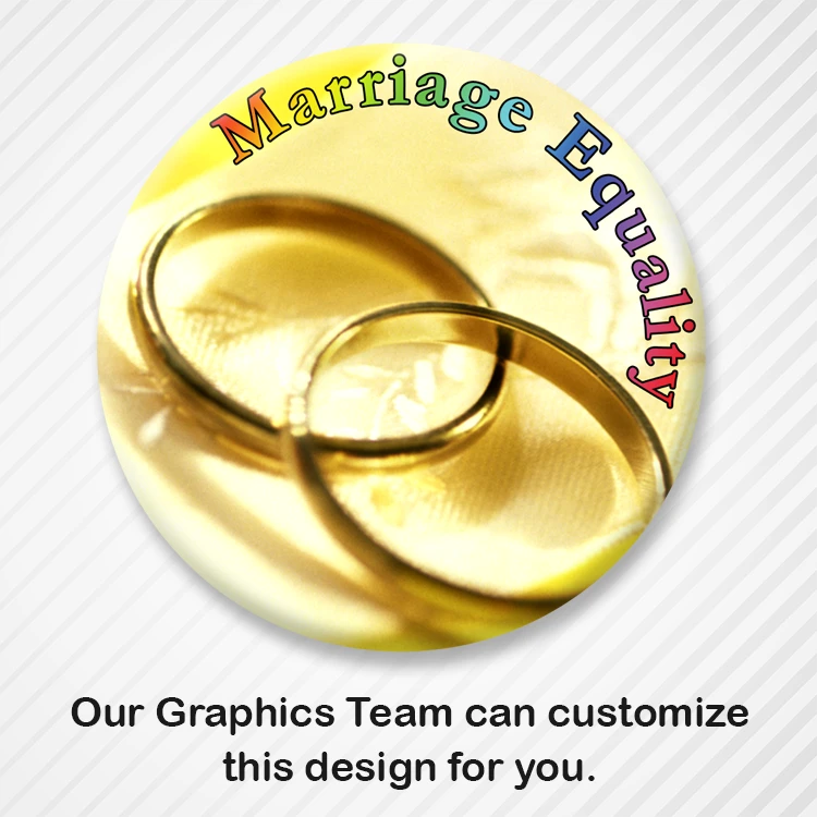 Customizable LGBTQ+ Awareness Button