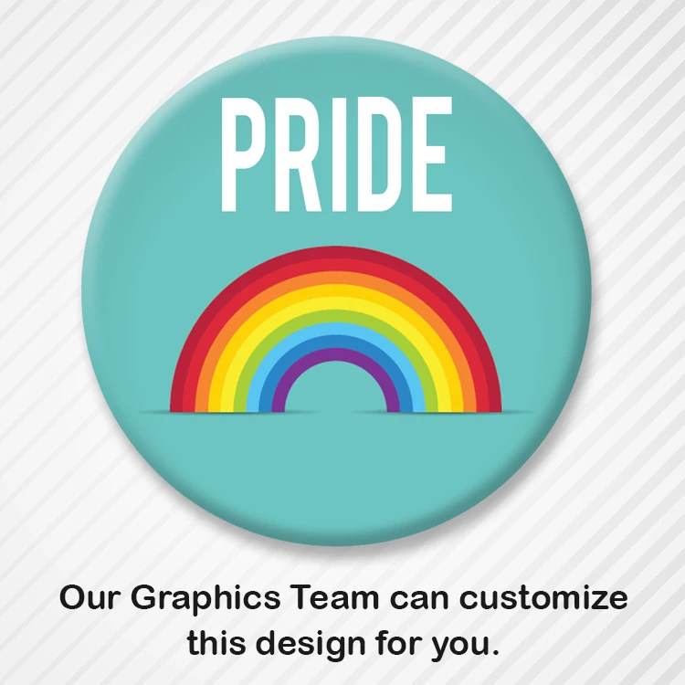 Customizable LGBTQ+ Awareness Button