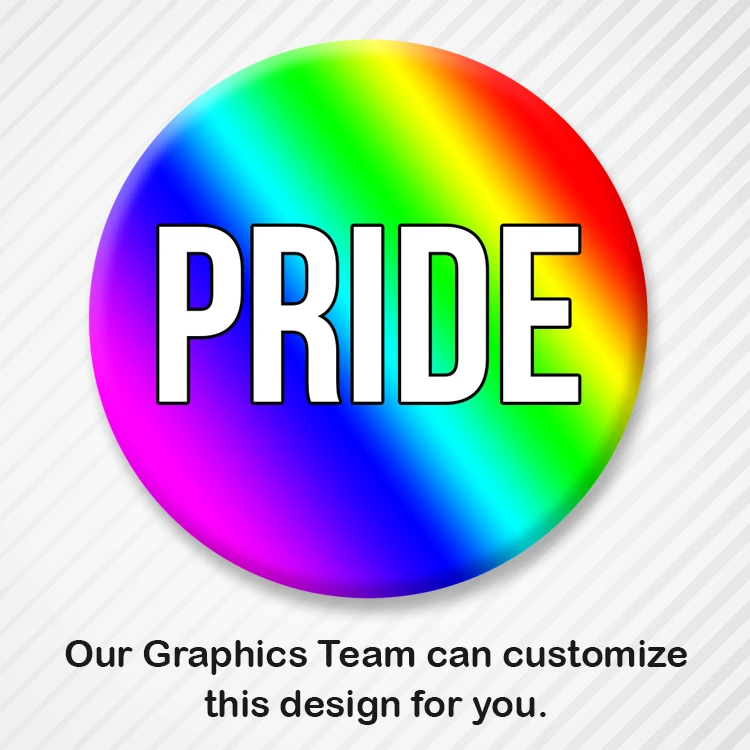 Customizable LGBTQ+ Awareness Button