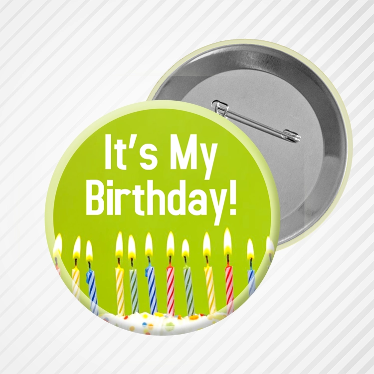 Birthday Button 102
