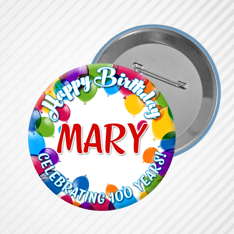 Birthday Button 502