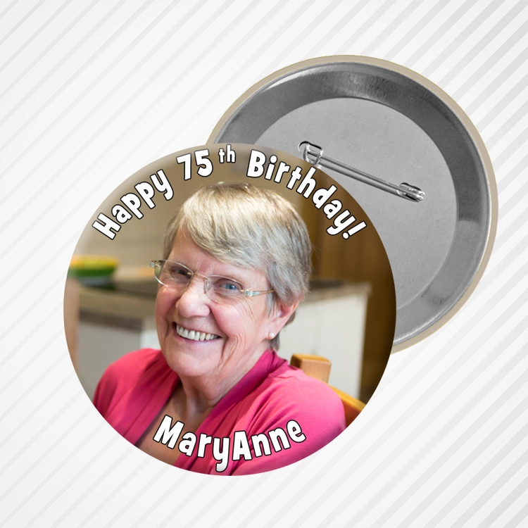 Birthday Button 704