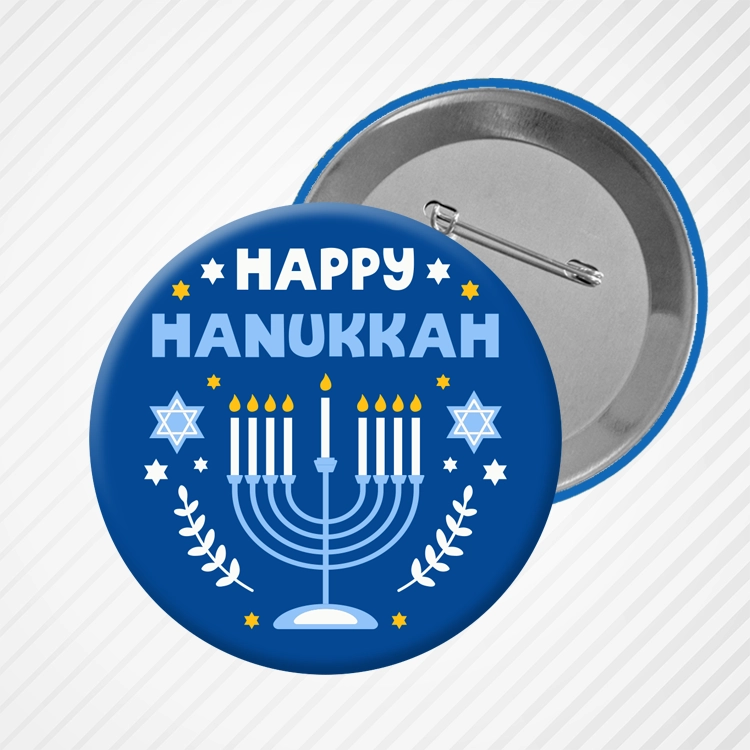 Haunukkah Button 101