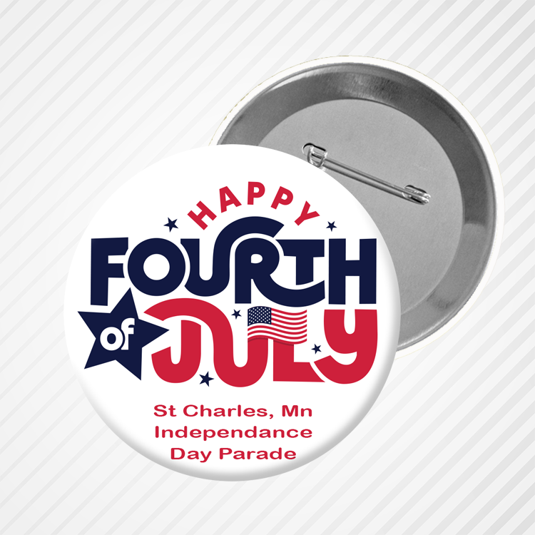 Independence Day Button 101