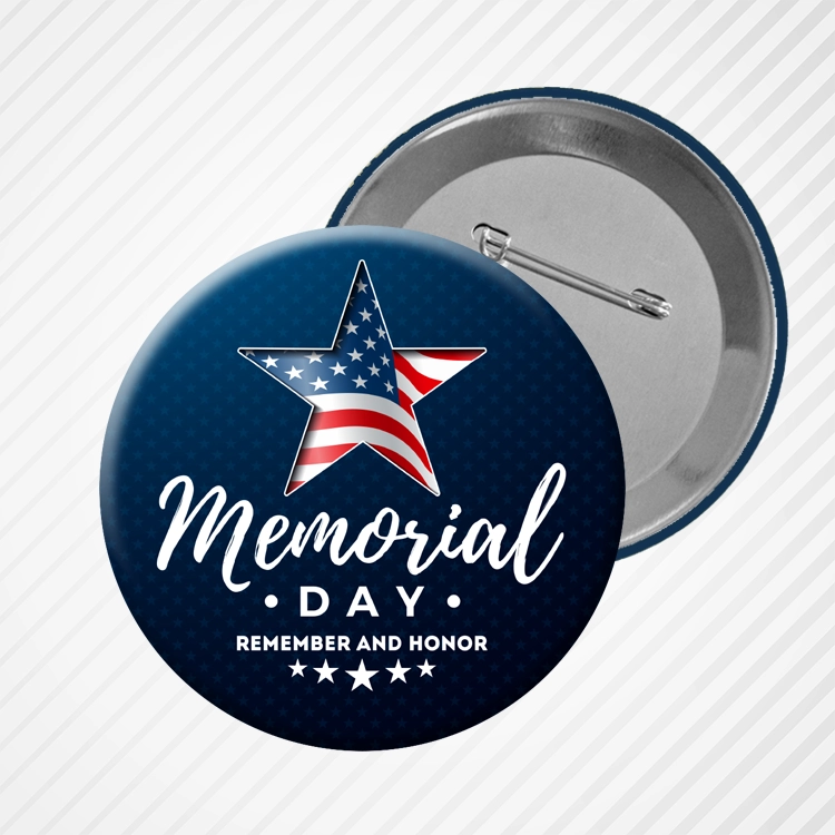 Memorial Day Button 101