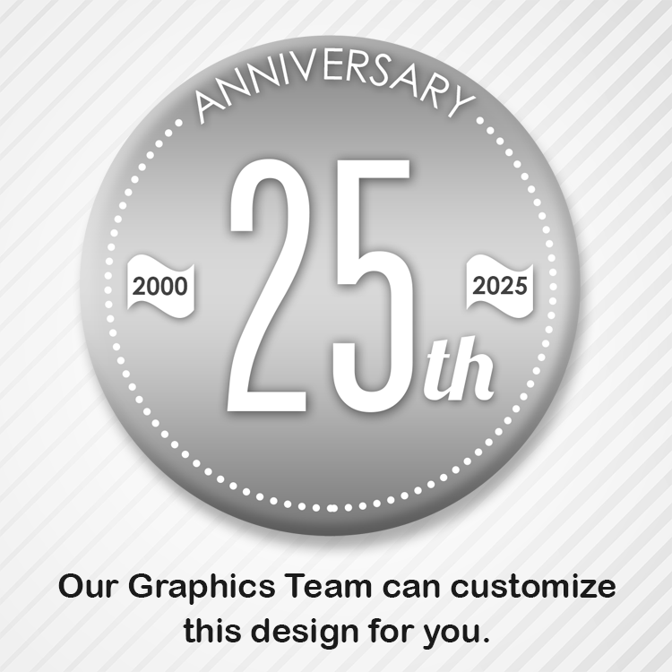Aniversary Button 100