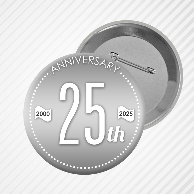 Aniversary Button 100