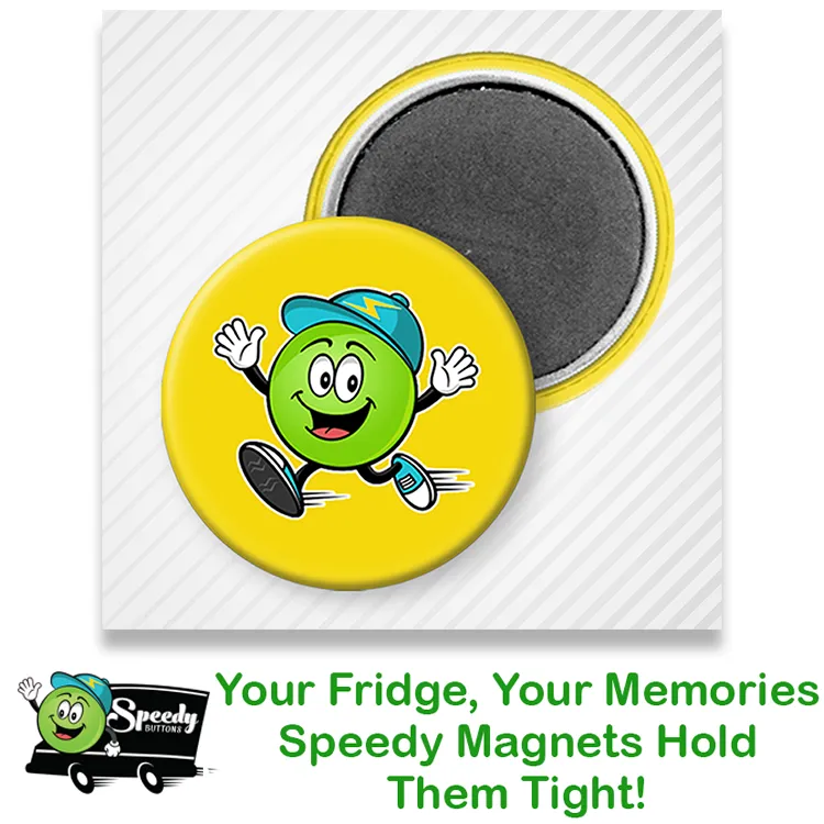 1.75 inch Round Custom Fridge Magnet - Promotional Refrigerator Magnet