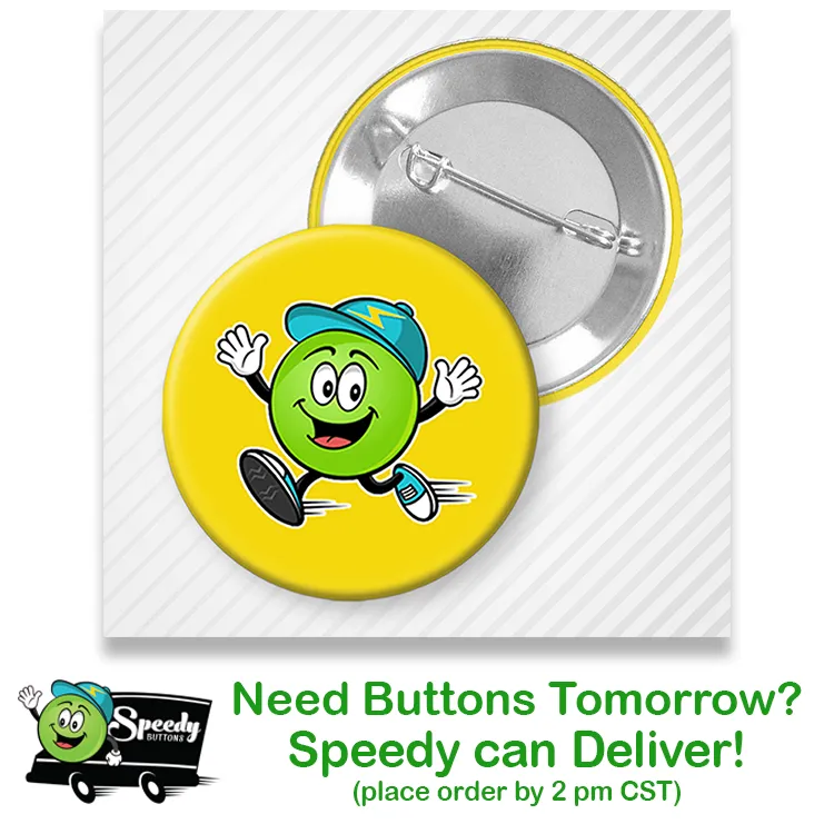 1.75 inch Round Custom Button - Speedy Buttons