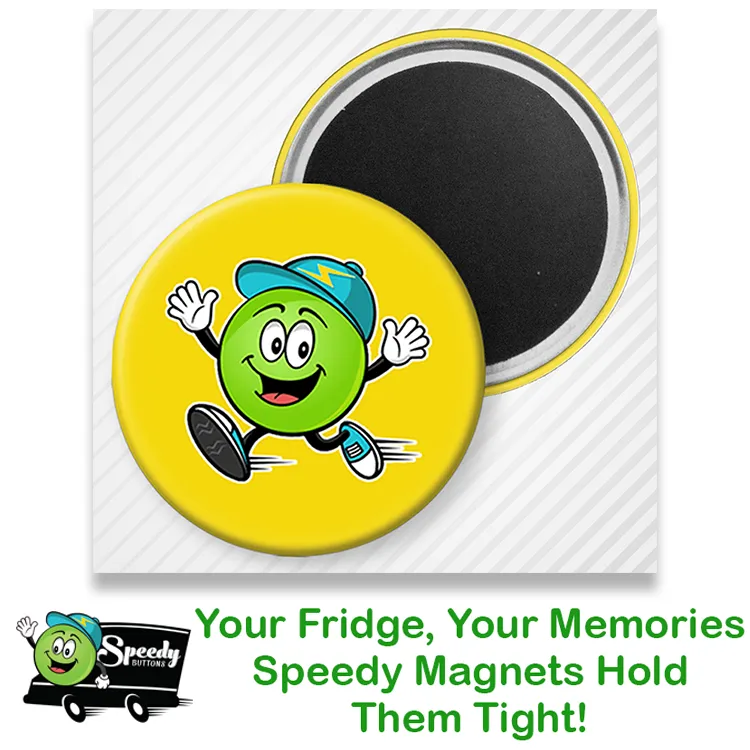 2.25 inch Round Custom Fridge Magnet - Popular Promotional Refrigerator Magnet