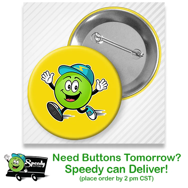 2.25 inch Round Custom Button - Speedy Buttons
