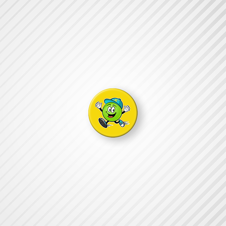 7/8" Round Custom Button