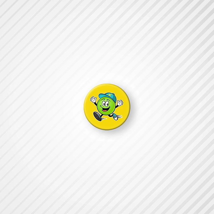 7/8" Round Custom Button