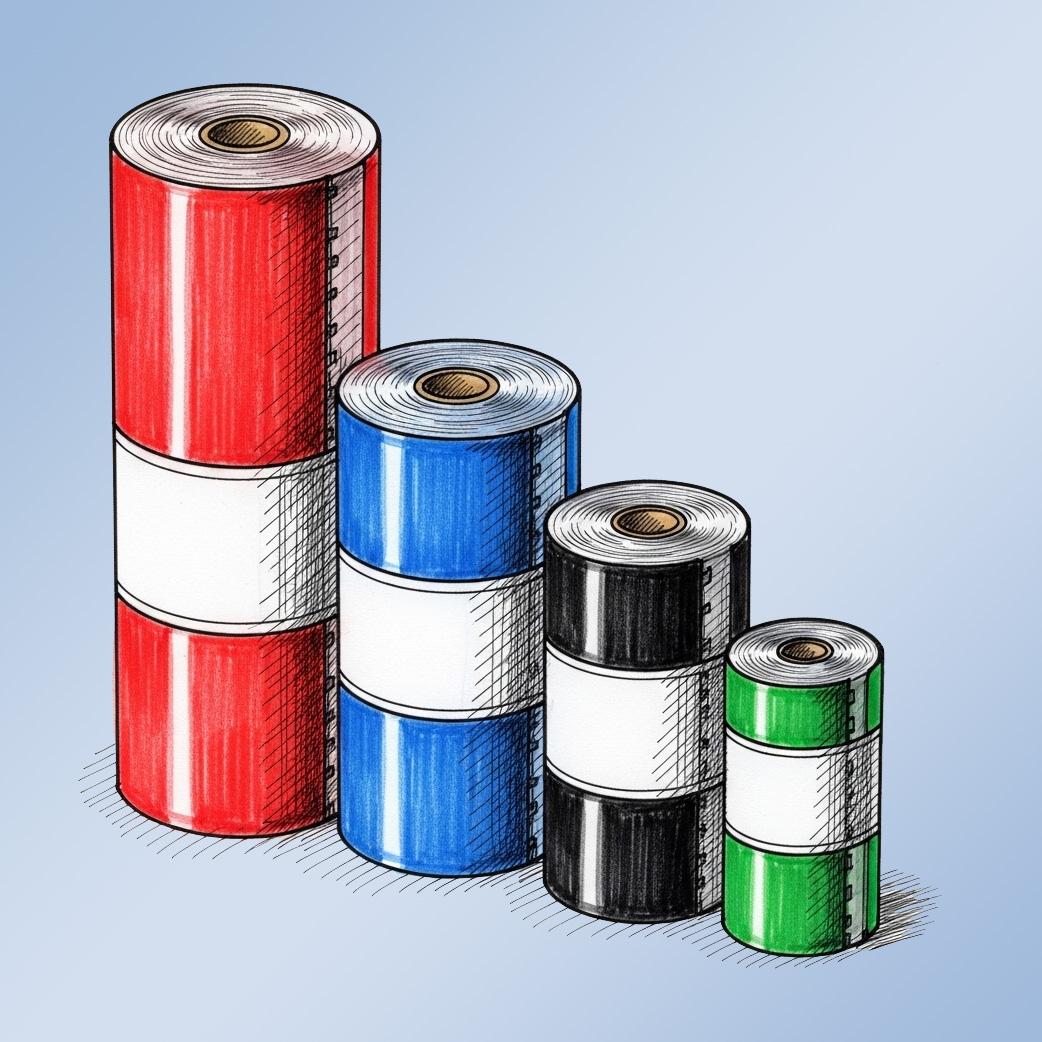 Binder Strip Rolls - Plain