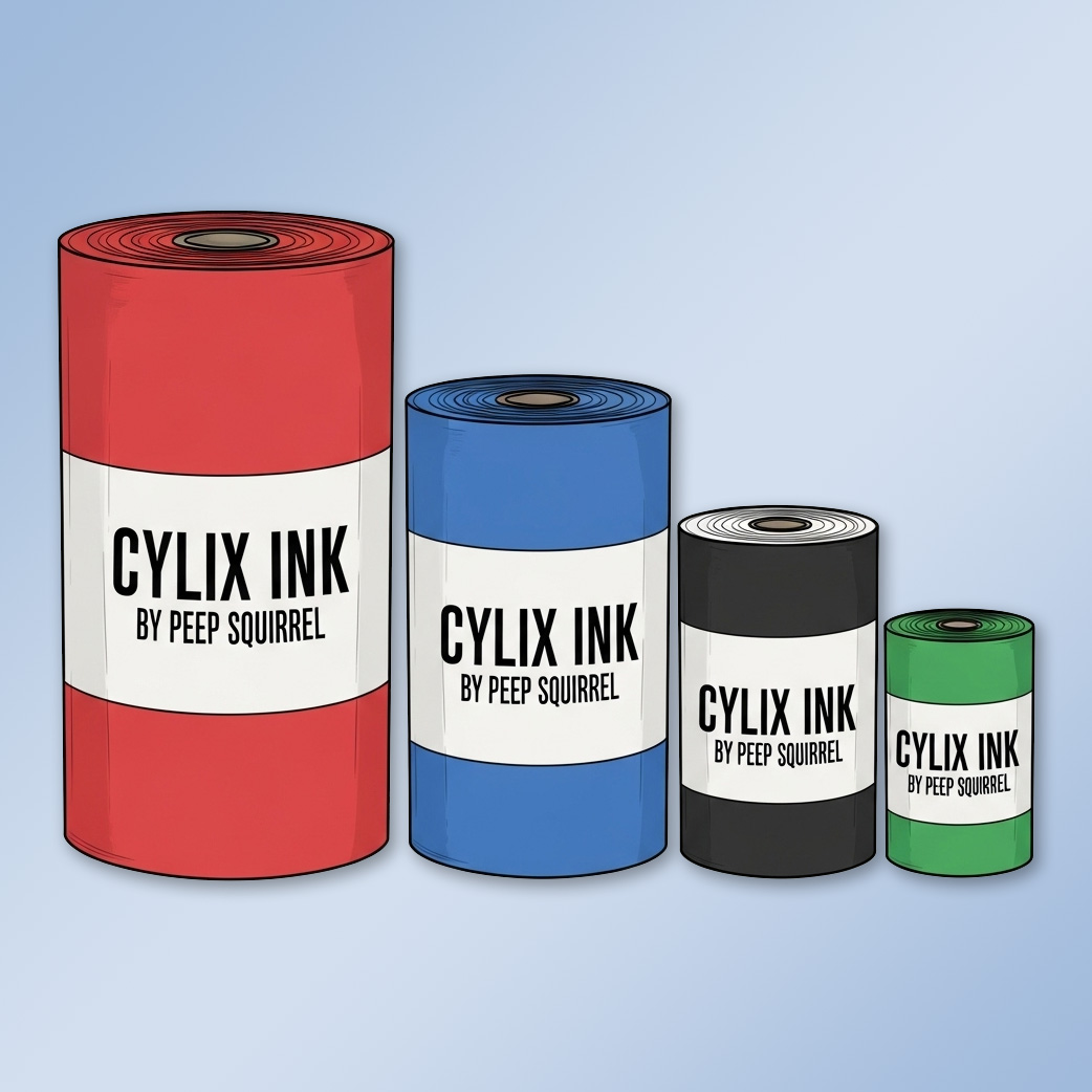 Binder Strip Rolls - Custom Printed