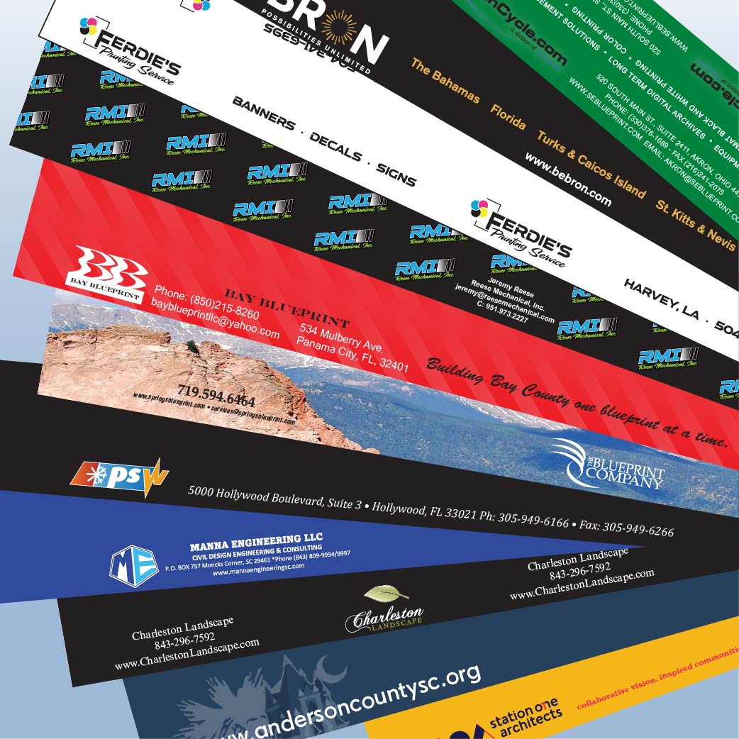 Digital Binding Strips - Full Color