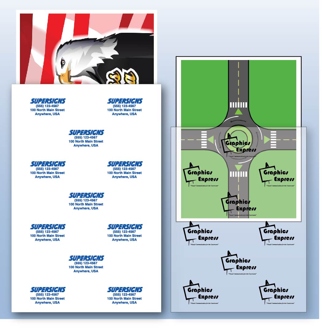 Sign Bags - Custom Printed