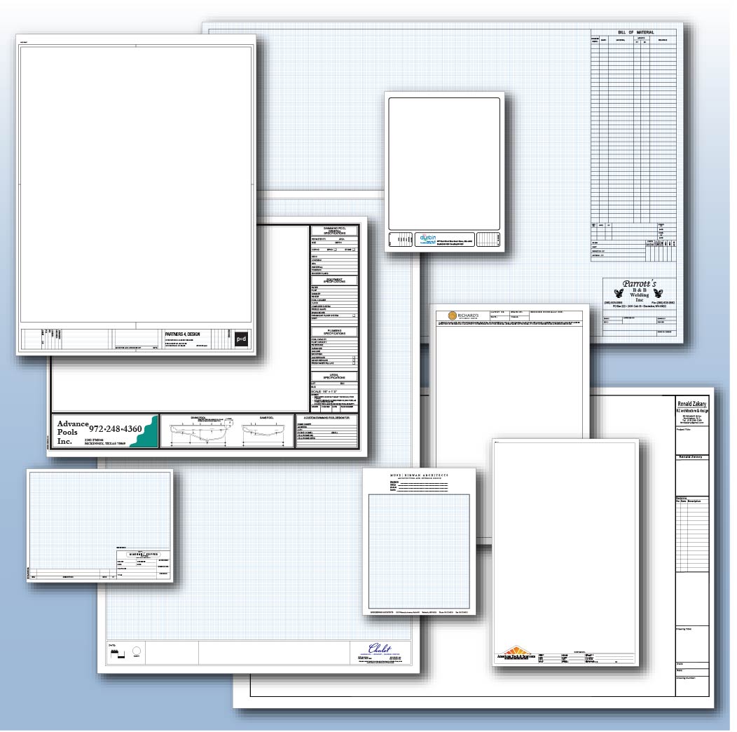 Title Block Custom Formats