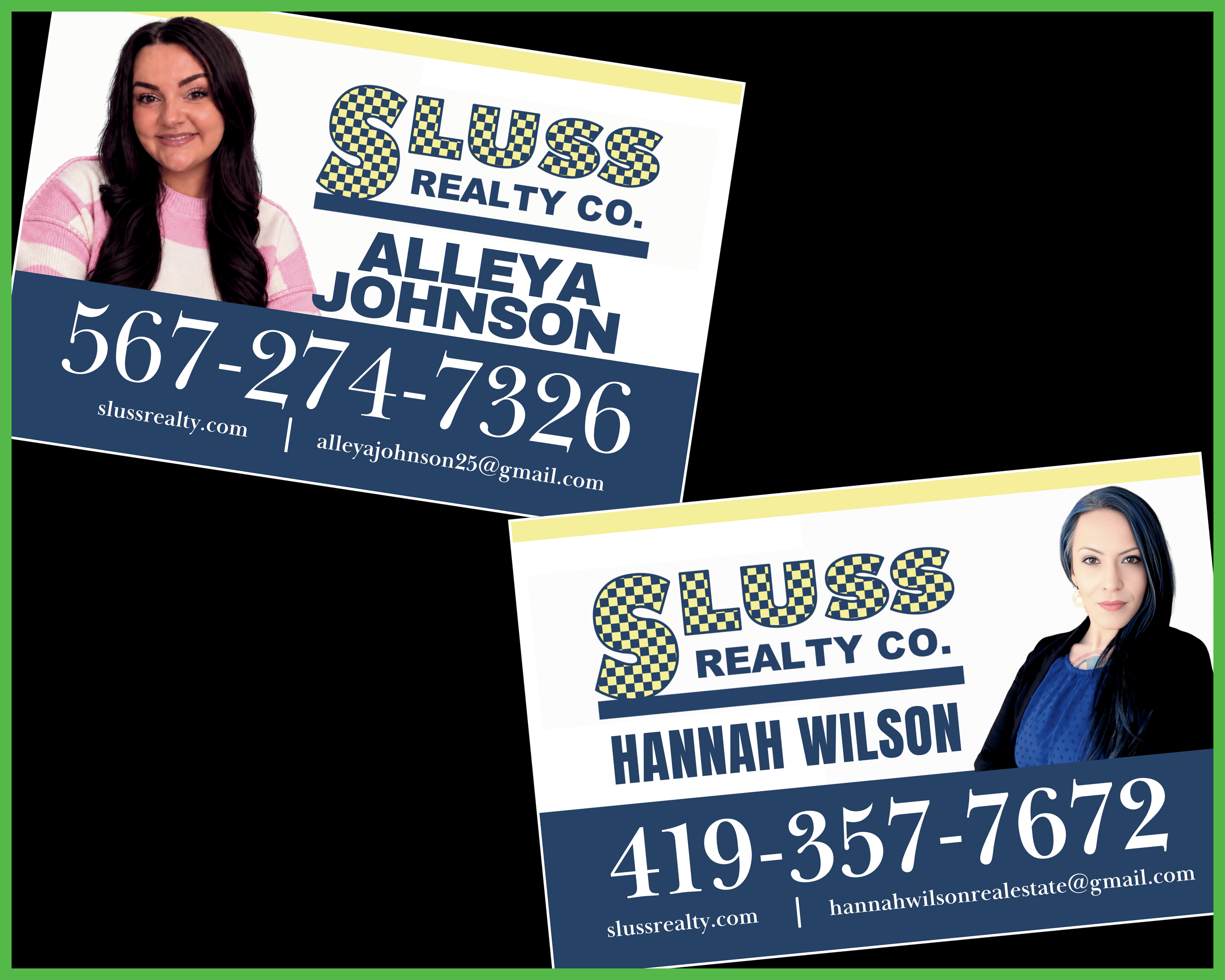 20 x 30 Real Estate Sign (Double Sided)