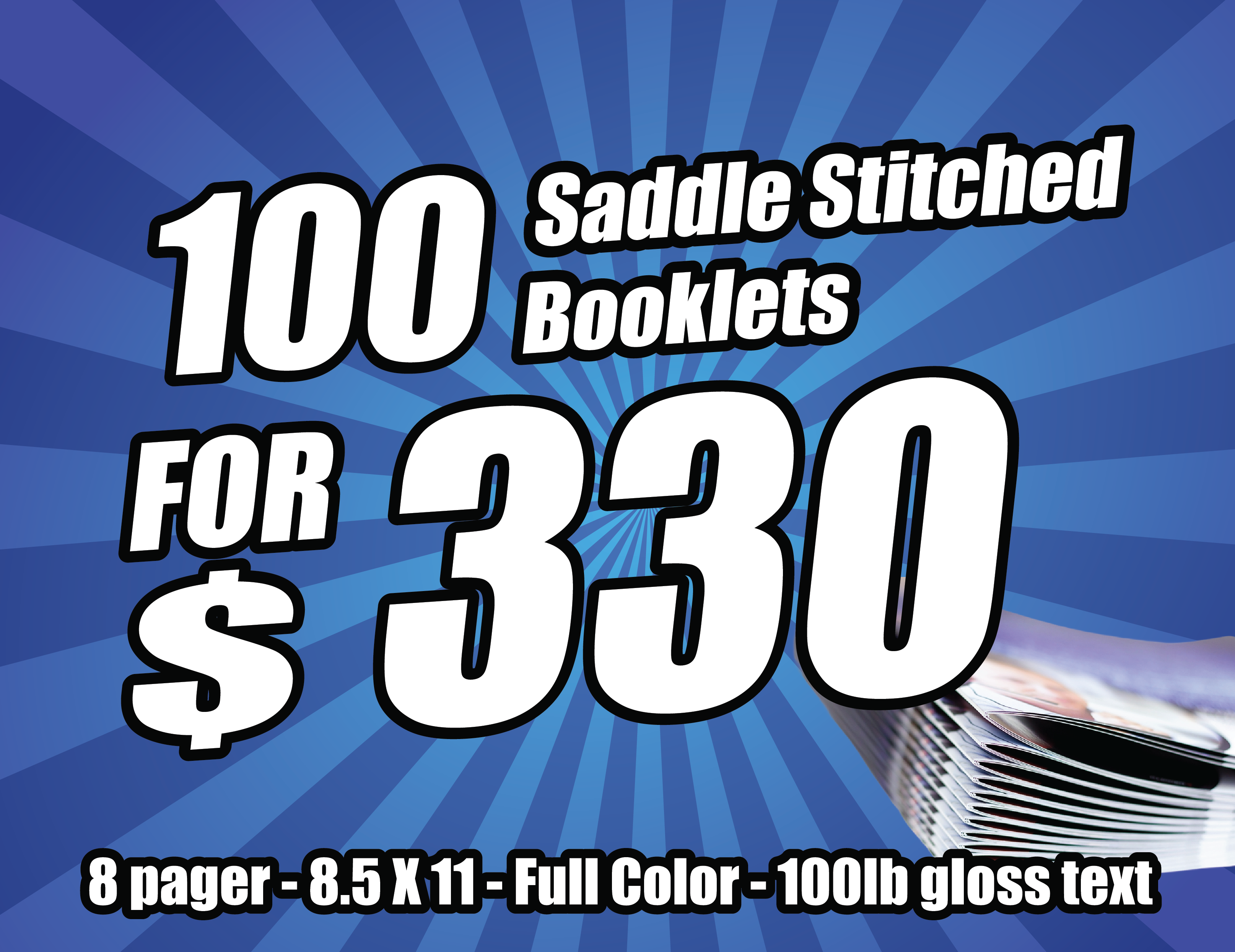 Saddle Stitched Booklets