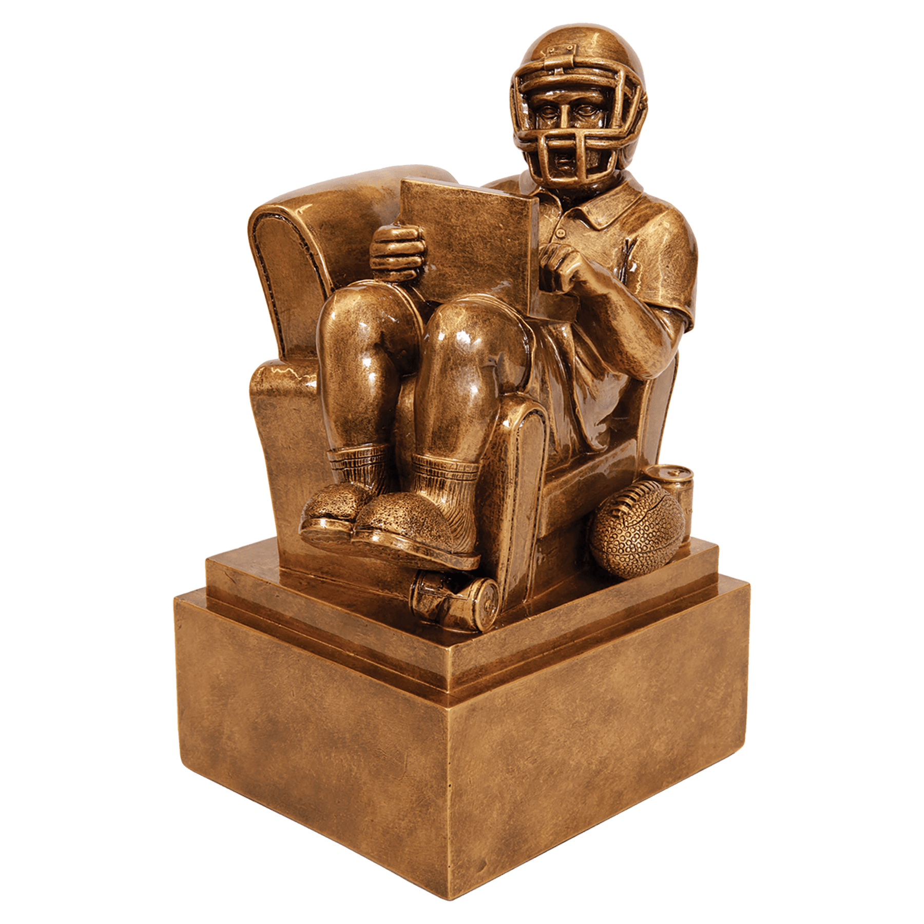 Fantasy Football Man In Chair Resin-9