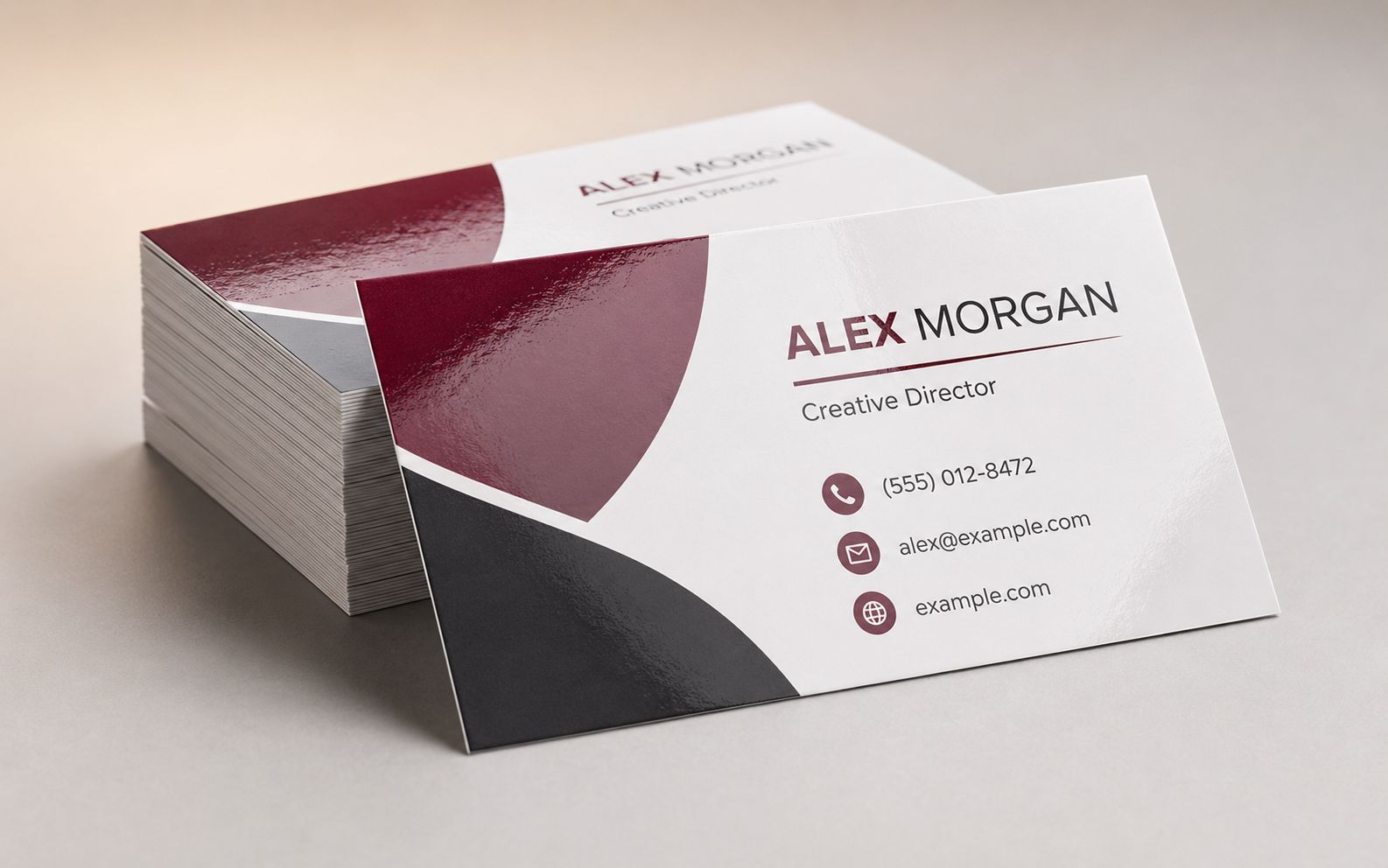 UV Gloss Business Card