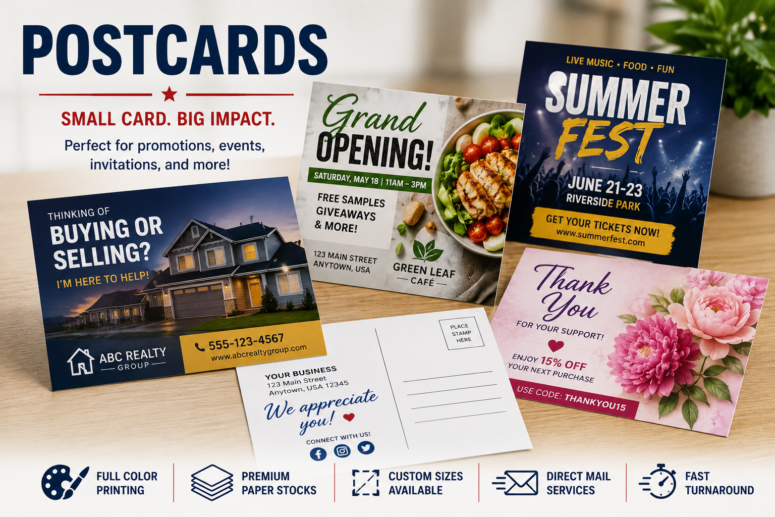 Custom Postcards