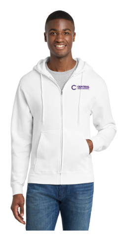 Port & Co™ Core Fleece Full-Zip Hooded Sweatshirt - PC78ZH