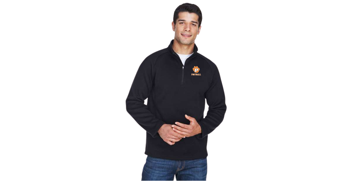 Unisex Bristol Sweater Fleece Quarter-Zip Pullover - DG792