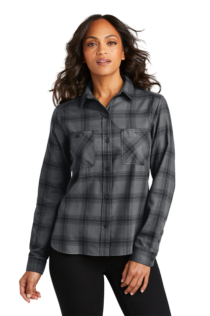 Port Authority® Women's Plaid Flannel Shirt - LW669