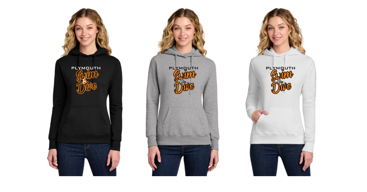 Port & Co® Women's Core Fleece Pullover Hooded Sweatshirt - LPC78H
