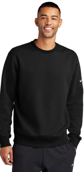 Nike Club Fleece Sleeve Swoosh Crew - NKFD9863