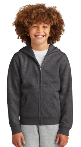 District® Youth V.I.T.™ Fleece Full-Zip Hoodie - DT6102Y