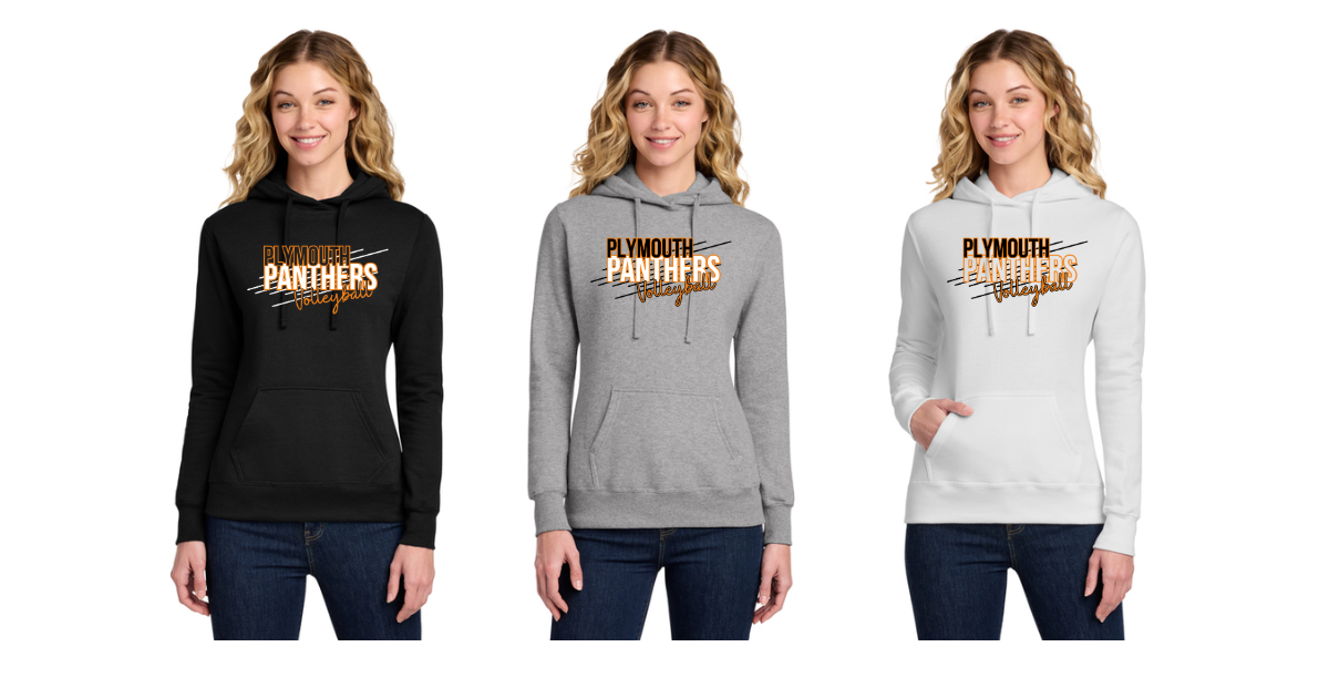 Port & Co® Women's Core Fleece Pullover Hooded Sweatshirt - LPC78H