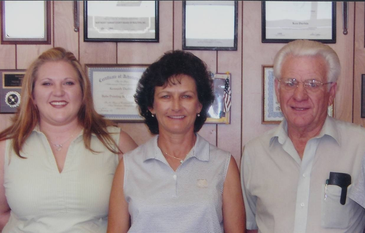 Ken Durbin, Delaine Durbin, Aleah Durbin-Crow