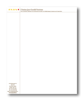 Letterhead example
