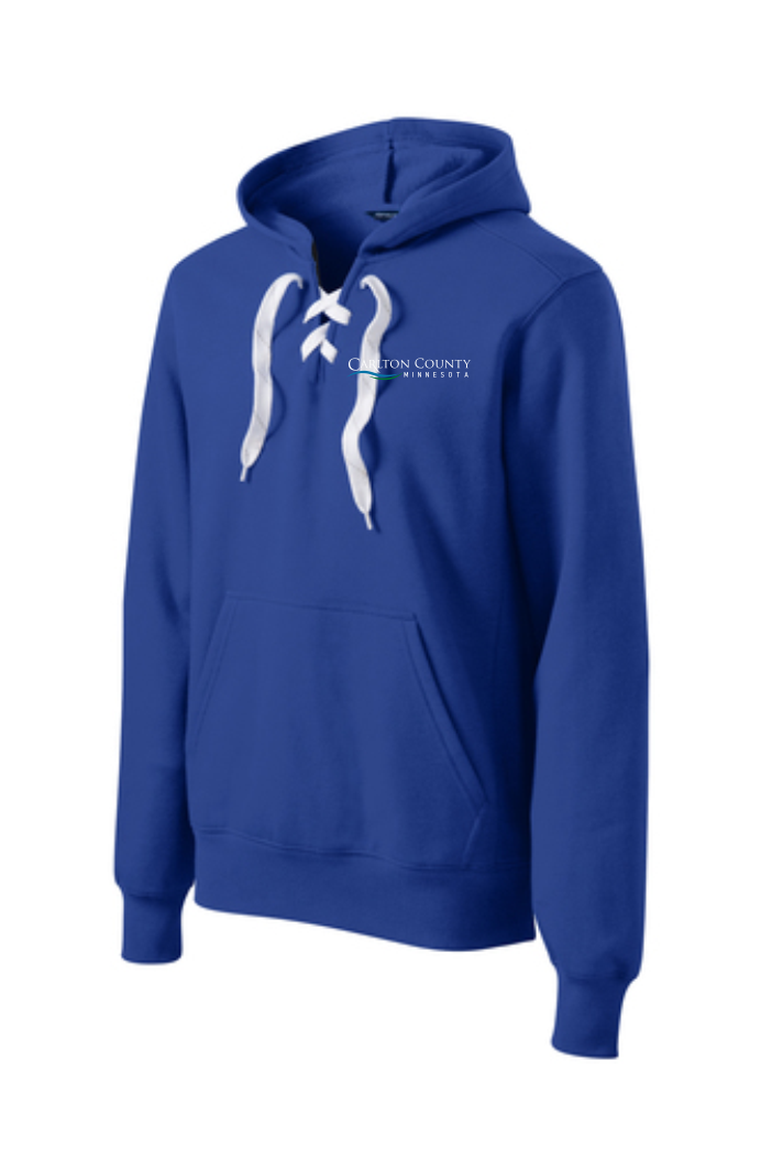 ST271 SPORT-TEK LACE-UP HOODIE