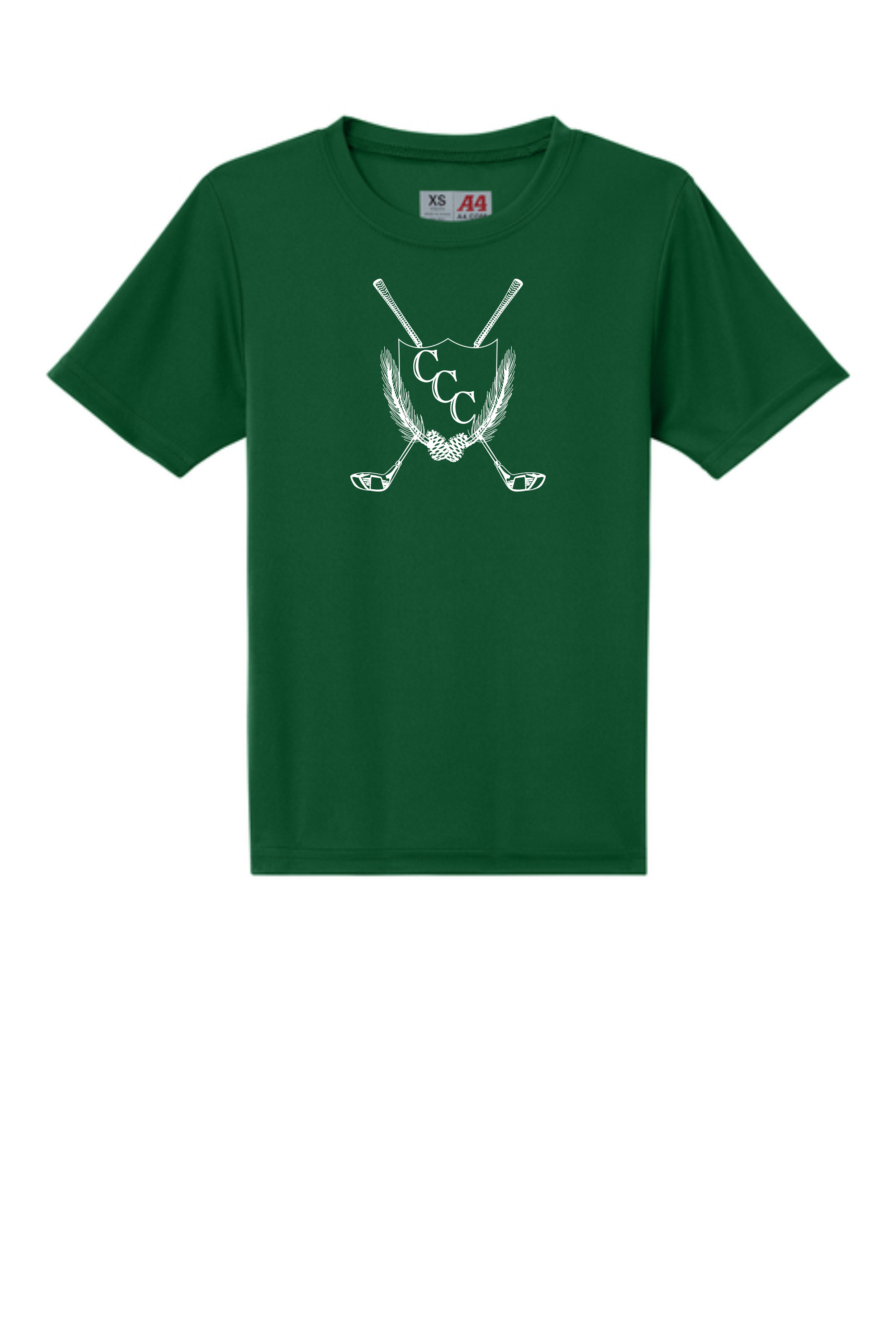 CCC A4 YOUTH COOLING PERFORMANCE T-SHIRT